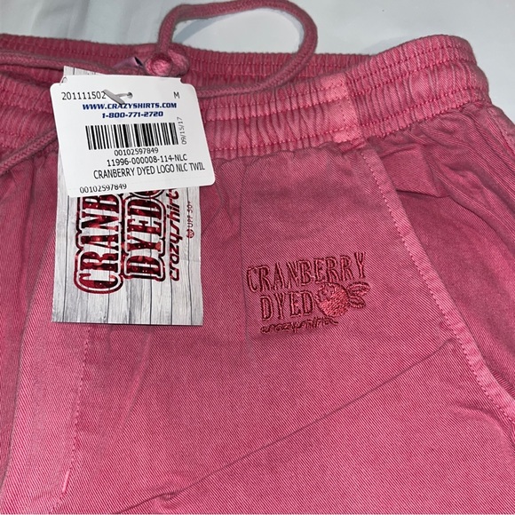 Crazy Shirts new PANTS CRANBERRY DYED Cotton Hawaii Island UNISEX 34”LONG 50 SPF - Picture 4 of 14